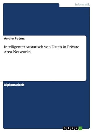 Bild des Verkufers fr Intelligenter Austausch von Daten in Private Area Networks zum Verkauf von AHA-BUCH GmbH