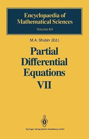 Bild des Verkufers fr Partial Differential Equations VII : Spectral Theory of Differential Operators zum Verkauf von AHA-BUCH GmbH
