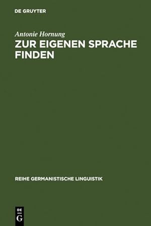 Immagine del venditore per Zur eigenen Sprache finden : Modell einer plurilingualen Schreibdidaktik venduto da AHA-BUCH GmbH