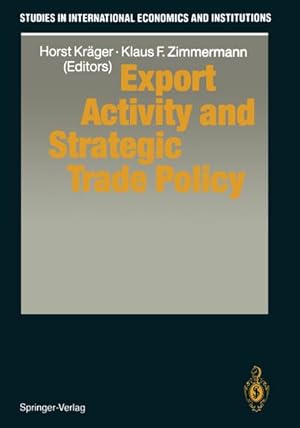 Seller image for Export Activity and Strategic Trade Policy for sale by AHA-BUCH GmbH