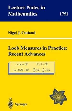 Bild des Verkufers fr Loeb Measures in Practice: Recent Advances : EMS Lectures 1997 zum Verkauf von AHA-BUCH GmbH