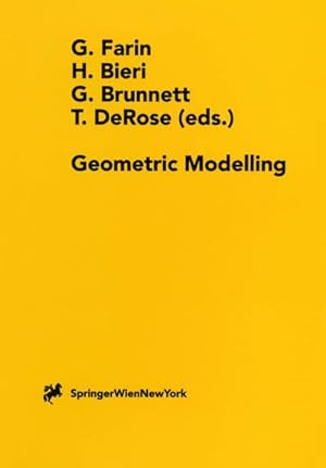 Bild des Verkufers fr Geometric Modelling : Dagstuhl 1996 zum Verkauf von AHA-BUCH GmbH