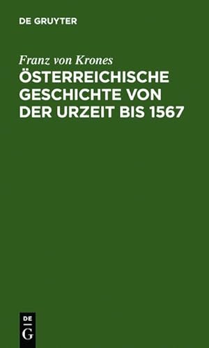 Bild des Verkufers fr sterreichische Geschichte von der Urzeit bis 1526 zum Verkauf von AHA-BUCH GmbH