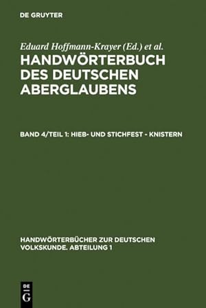 Image du vendeur pour Hieb- und stichfest - knistern mis en vente par AHA-BUCH GmbH