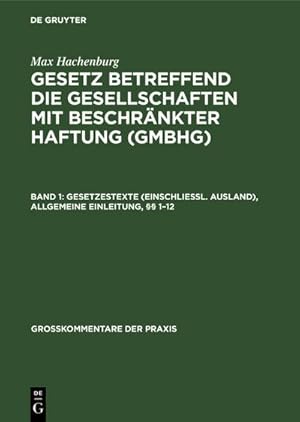 Bild des Verkufers fr Gesetzestexte (einschliel. Ausland), Allgemeine Einleitung,  112 zum Verkauf von AHA-BUCH GmbH