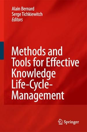 Bild des Verkufers fr Methods and Tools for Effective Knowledge Life-Cycle-Management zum Verkauf von AHA-BUCH GmbH