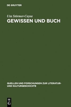 Bild des Verkufers fr Gewissen und Buch : ber den Weg eines Begriffes in die deutsche Literatur des Mittelalters zum Verkauf von AHA-BUCH GmbH
