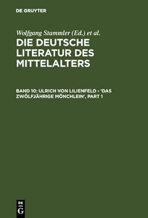Bild des Verkufers fr Ulrich von Lilienfeld - 'Das zwlfjhrige Mnchlein' zum Verkauf von AHA-BUCH GmbH