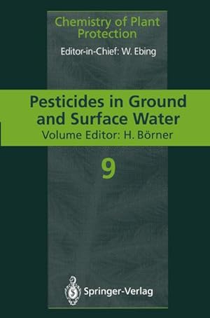 Bild des Verkufers fr Pesticides in Ground and Surface Water zum Verkauf von AHA-BUCH GmbH