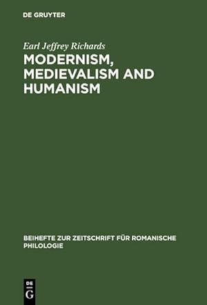 Bild des Verkufers fr Modernism, medievalism and humanism : A research bibliography on the reception of the works of Ernst Robert Curtius zum Verkauf von AHA-BUCH GmbH