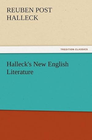 Bild des Verkufers fr Halleck's New English Literature zum Verkauf von AHA-BUCH GmbH