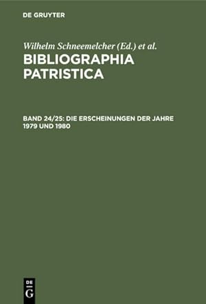 Bild des Verkufers fr Die Erscheinungen der Jahre 1979 und 1980 zum Verkauf von AHA-BUCH GmbH