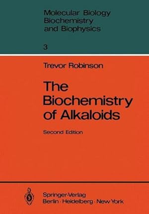 Bild des Verkufers fr The Biochemistry of Alkaloids zum Verkauf von AHA-BUCH GmbH