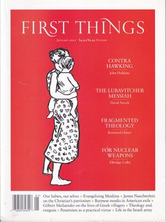 Seller image for First Things, January 2011, #209 for sale by Never Too Many Books