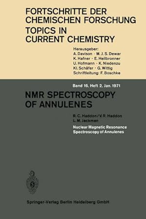 Bild des Verkufers fr NMR Spectroscopy of Annulenes zum Verkauf von AHA-BUCH GmbH