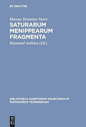 Bild des Verkufers fr Saturarum Menippearum fragmenta zum Verkauf von AHA-BUCH GmbH