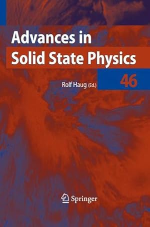 Bild des Verkufers fr Advances in Solid State Physics 46 zum Verkauf von AHA-BUCH GmbH