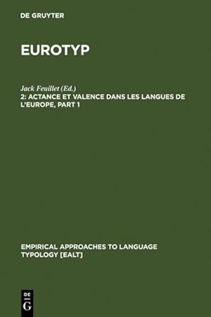 Image du vendeur pour Actance et Valence dans les Langues de l'Europe mis en vente par AHA-BUCH GmbH