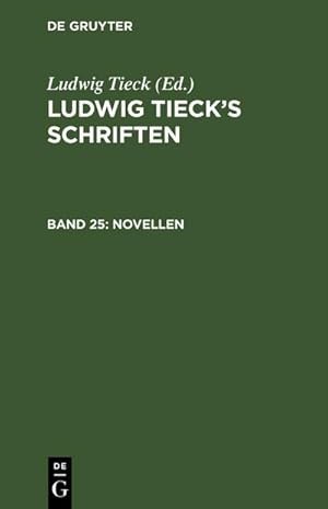 Bild des Verkufers fr Novellen : Der Schutzgeist. Die Klausenburg. Abendgesprche. Wunderlichkeiten. Die Glocke von Aragon zum Verkauf von AHA-BUCH GmbH