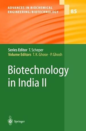 Image du vendeur pour Biotechnology in India II mis en vente par AHA-BUCH GmbH