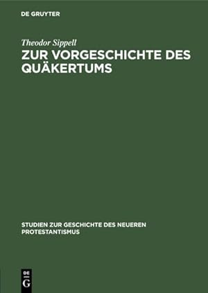 Seller image for Zur Vorgeschichte des Qukertums for sale by AHA-BUCH GmbH