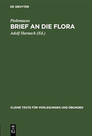 Bild des Verkufers fr Brief an die Flora zum Verkauf von AHA-BUCH GmbH