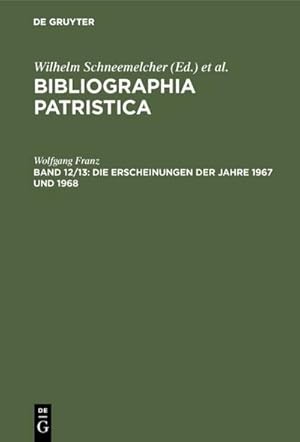 Bild des Verkufers fr Die Erscheinungen der Jahre 1967 und 1968 zum Verkauf von AHA-BUCH GmbH