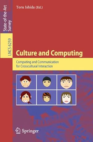 Bild des Verkufers fr Culture and Computing : Computing and Communication for Crosscultural Interaction zum Verkauf von AHA-BUCH GmbH