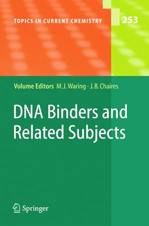 Imagen del vendedor de DNA Binders and Related Subjects a la venta por AHA-BUCH GmbH