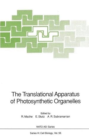 Bild des Verkufers fr The Translational Apparatus of Photosynthetic Organelles zum Verkauf von AHA-BUCH GmbH