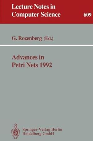 Bild des Verkufers fr Advances in Petri Nets 1992 zum Verkauf von AHA-BUCH GmbH