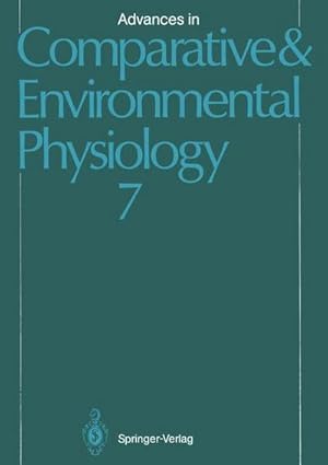 Bild des Verkufers fr Advances in Comparative and Environmental Physiology : Volume 7 zum Verkauf von AHA-BUCH GmbH