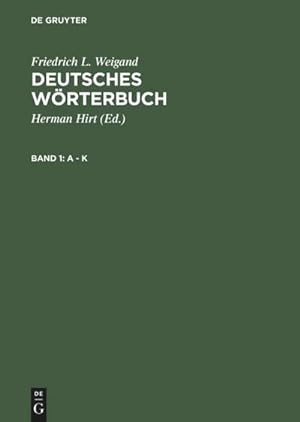 Seller image for Deutsches Wrterbuch for sale by AHA-BUCH GmbH