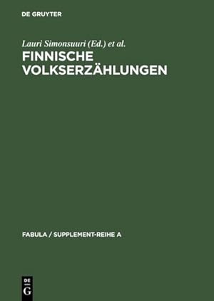 Imagen del vendedor de Finnische Volkserzhlungen a la venta por AHA-BUCH GmbH