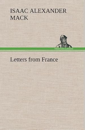Seller image for Letters from France for sale by AHA-BUCH GmbH