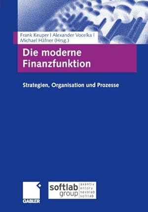Bild des Verkufers fr Die moderne Finanzfunktion : Strategien, Organisation, Prozesse zum Verkauf von AHA-BUCH GmbH