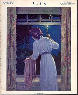 Seller image for Life Magazine, Volume 62, No. 1609: August 28, 1913 (ROMANCE number) for sale by Dorley House Books, Inc.