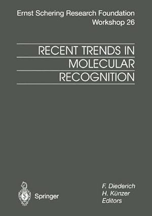 Bild des Verkufers fr Recent Trends in Molecular Recognition zum Verkauf von AHA-BUCH GmbH