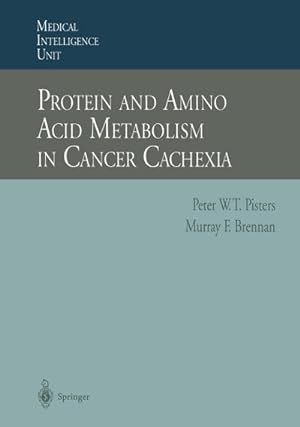 Image du vendeur pour Protein and Amino Acid Metabolism in Cancer Cachexia mis en vente par AHA-BUCH GmbH