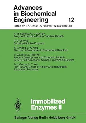 Bild des Verkufers fr Immobilized Enzymes II zum Verkauf von AHA-BUCH GmbH