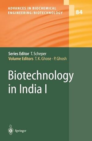 Image du vendeur pour Biotechnology in India I mis en vente par AHA-BUCH GmbH