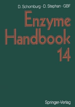 Bild des Verkufers fr Enzyme Handbook 14 : Class 2.72.8 Transferases, EC 2.7.1.105EC 2.8.3.14 zum Verkauf von AHA-BUCH GmbH
