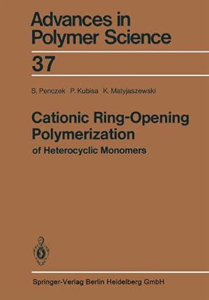 Bild des Verkufers fr Cationic Ring-Opening Polymerization of Heterocyclic Monomers : I. Mechanisms zum Verkauf von AHA-BUCH GmbH