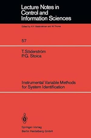 Image du vendeur pour Instrumental Variable Methods for System Identification mis en vente par AHA-BUCH GmbH