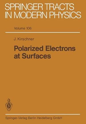 Bild des Verkufers fr Polarized Electrons at Surfaces zum Verkauf von AHA-BUCH GmbH
