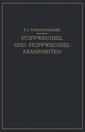 Immagine del venditore per Lehrbuch des Stoffwechsels und der Stoffwechsel-Krankheiten venduto da AHA-BUCH GmbH