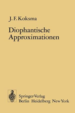 Bild des Verkäufers für Diophantische Approximationen zum Verkauf von AHA-BUCH GmbH