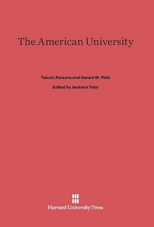 Image du vendeur pour The American University mis en vente par AHA-BUCH GmbH