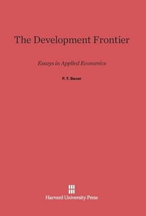 Seller image for The Development Frontier : Essays in Applied Economics for sale by AHA-BUCH GmbH