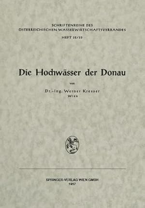Seller image for Die Hochwsser der Donau for sale by AHA-BUCH GmbH